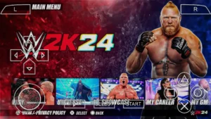 WWE 2K24 PPSSPP Download ISO File For Android