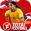 Downloading Total Football 2023 game for Android from MediaFire.